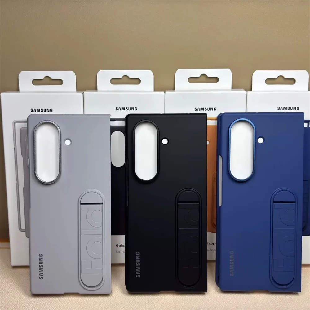 Luxury Standable Matte Silicone Phone Case - Full Back Protective Shell