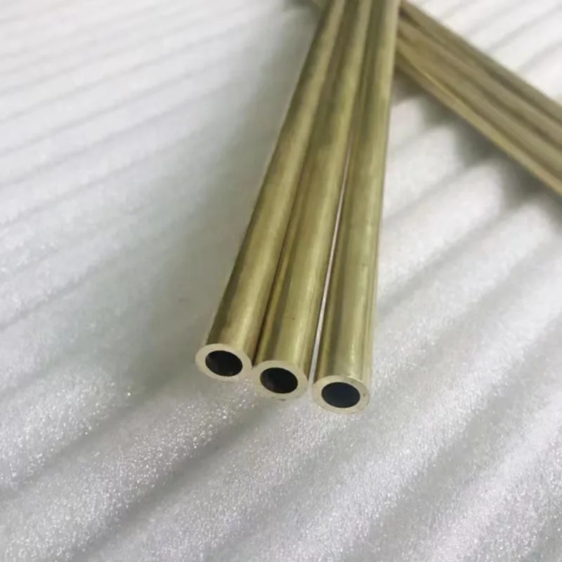 Big Dia 5~50mm Brass Tube Thick Wall Pipe Model Tubing High Pressure Resistant thick brass pipe brass tube,brass pipe fitting
