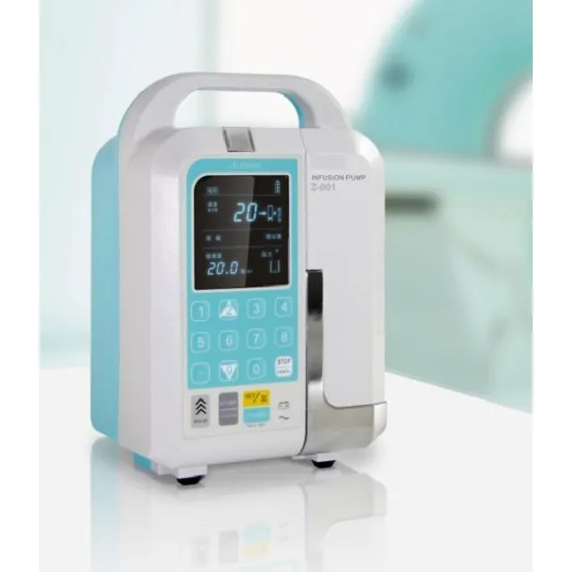 

Hospital Touch Screen Medical Portable IV Vacuum Infusion Pump Syringe Pump