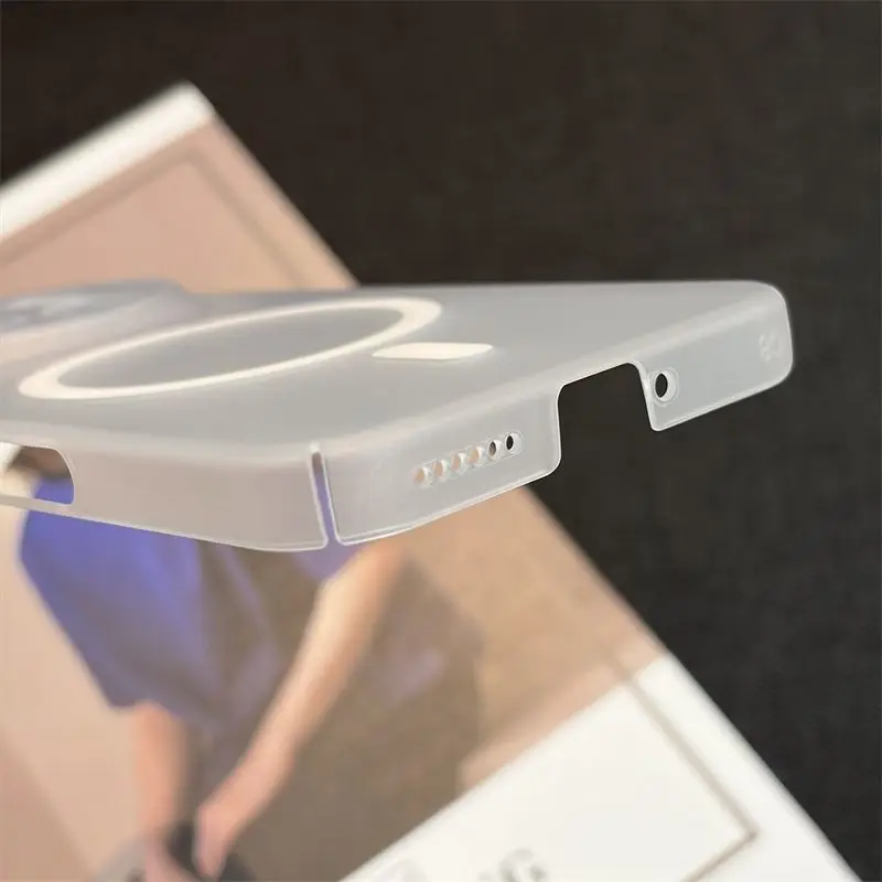Huawei Honor Magic 8 Pro Transparent Slim Magnetic Protective Case