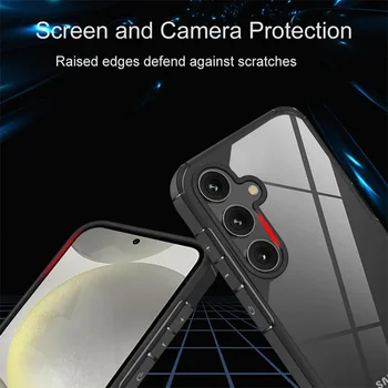 Hybrid Rugged Armor Shockproof Case for Samsung A55 A54 A53 A13 A32 A34 A52 S22 S23 S24 S25 Ultra Plus S21FE Hard Plastic Cover 3