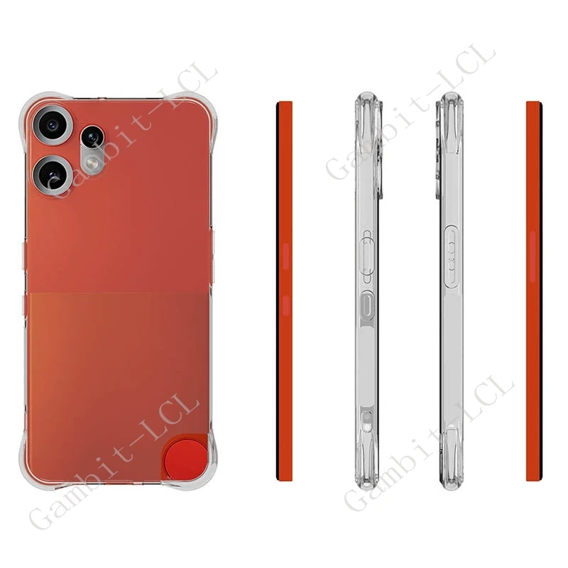 Enhanced Shockproof Anti-Fall TPU Phone Case - Soft Back Cover