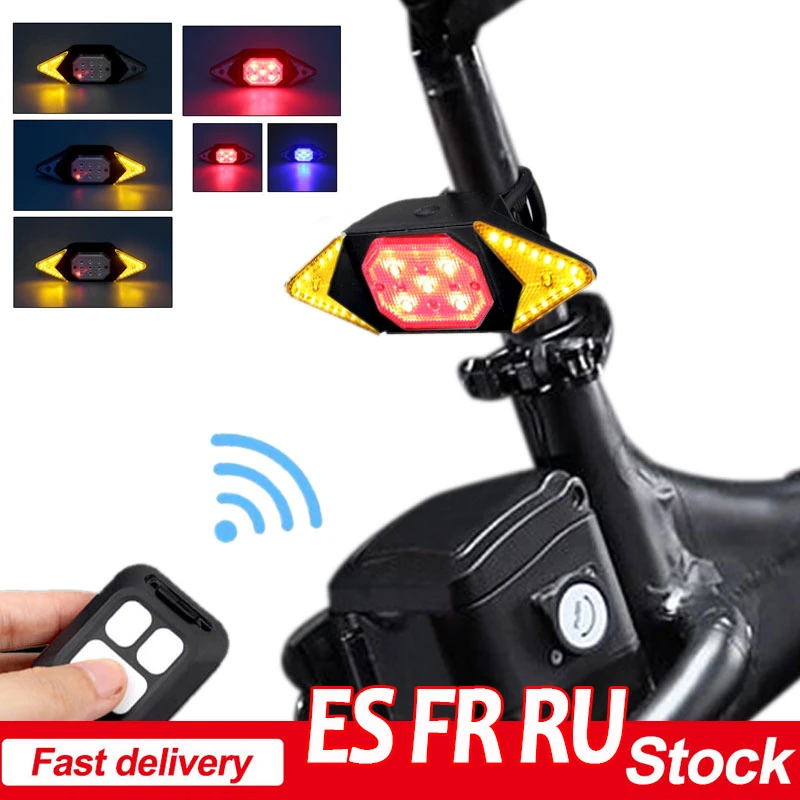 Smart light indicator for bicycle Clearance