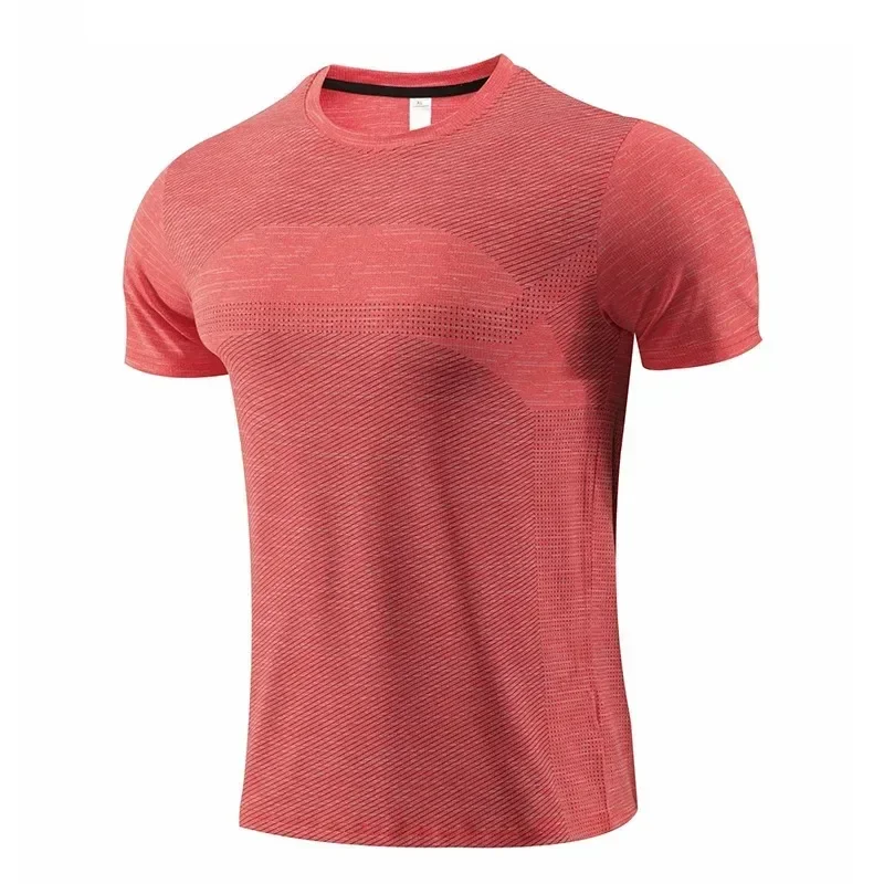 Lemon Men Quick Dry Short Sleeve Sport T Shirt Gym Jerseys Fitness Shirt Trainer Running T-Shirt Men's Breathable Sportswear