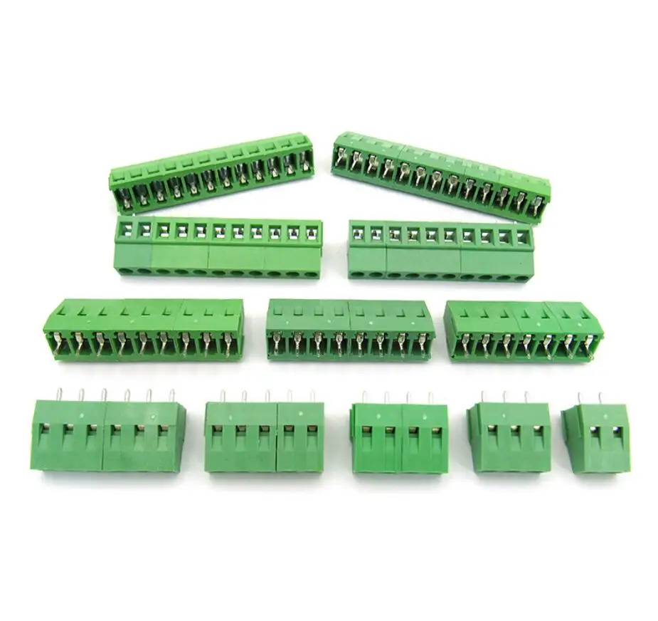 DG/KF128 5.08mm PCB Screw Terminal Block Connector 2P 3P 4P 5P 6P 7P 8P