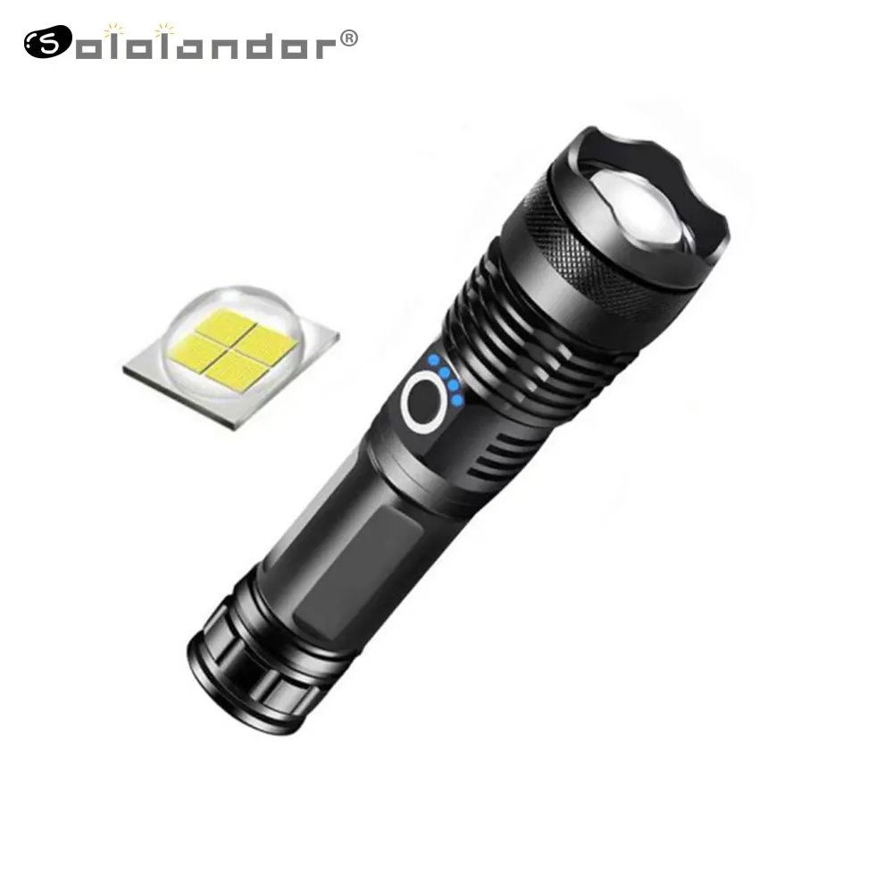 New-Drop-Shipping-xhp50-3most-powerful-flashlight-5-Modes-usb-Zoom-led ...