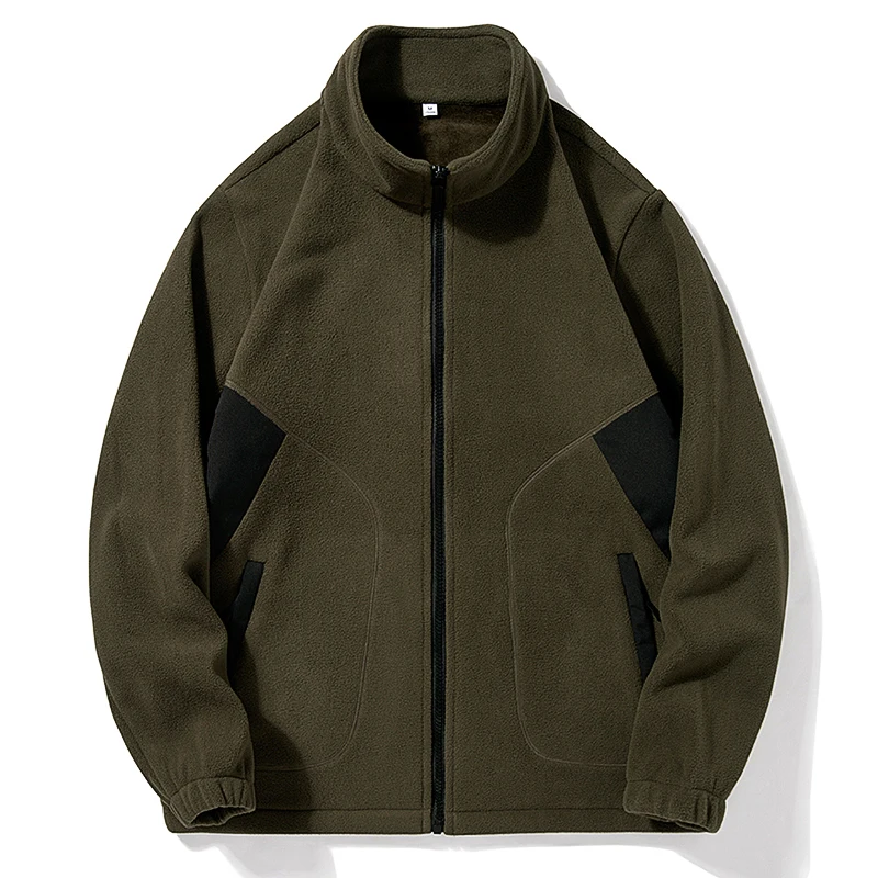 Motorcycle Jacket Men's Cardigan Parkas Clothing Clothes Coats Man Coat Luxury Winter Jackets Jakets Outerwear New & Plus Size
