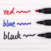 Permanent Marker Pen Drawing Markers Black Blue Red Waterproof Ink Sketch Pens Stationery Art School Supplies For Glass Metal 5