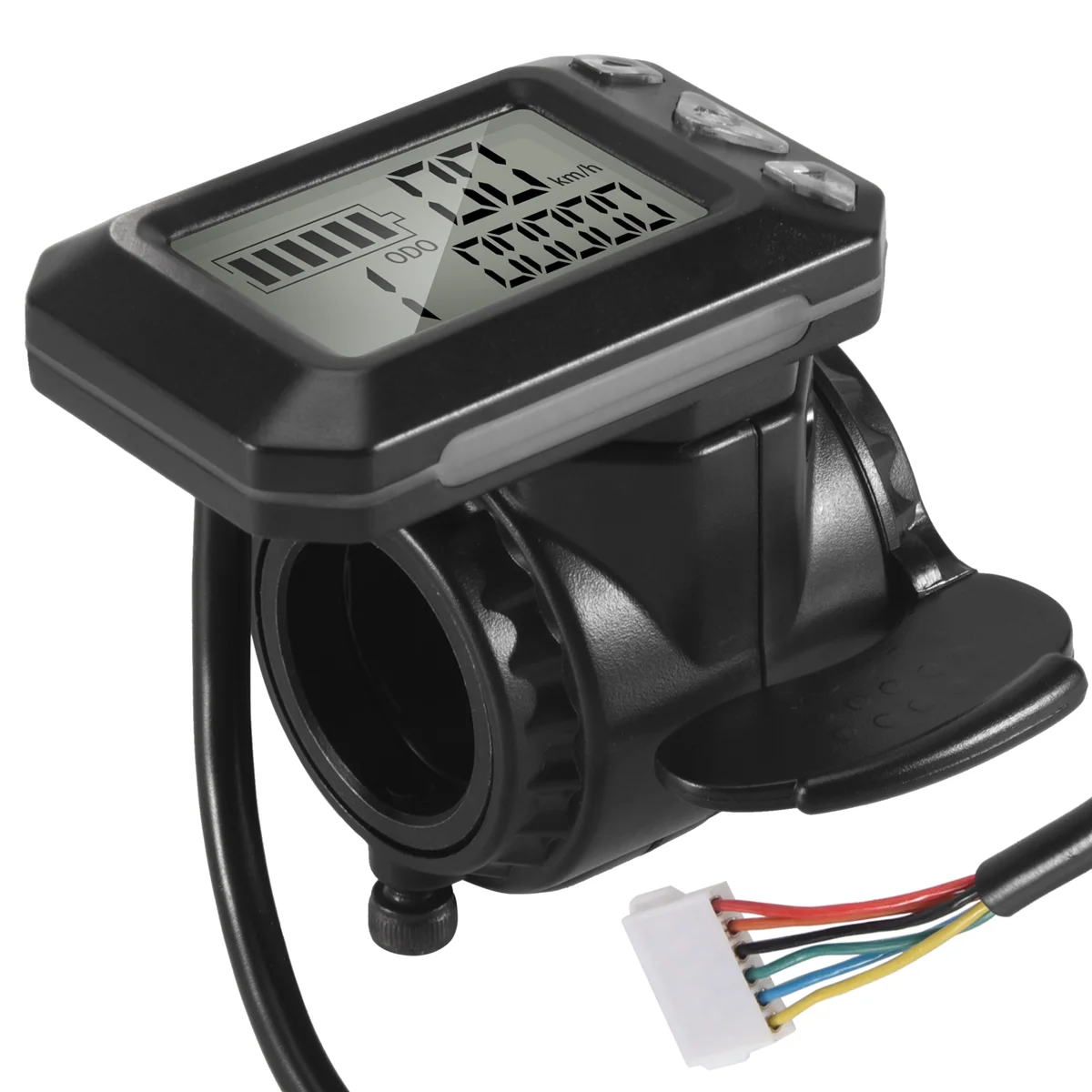 24V 36V Adjustable Electric Scooter Instrument Display Screen Switch Accelerator for 5.5 Inches Scooter Parts (6 Pins) 3