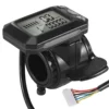24V 36V Adjustable Electric Scooter Instrument Display Screen Switch Accelerator for 5.5 Inches Scooter Parts (6 Pins) 3
