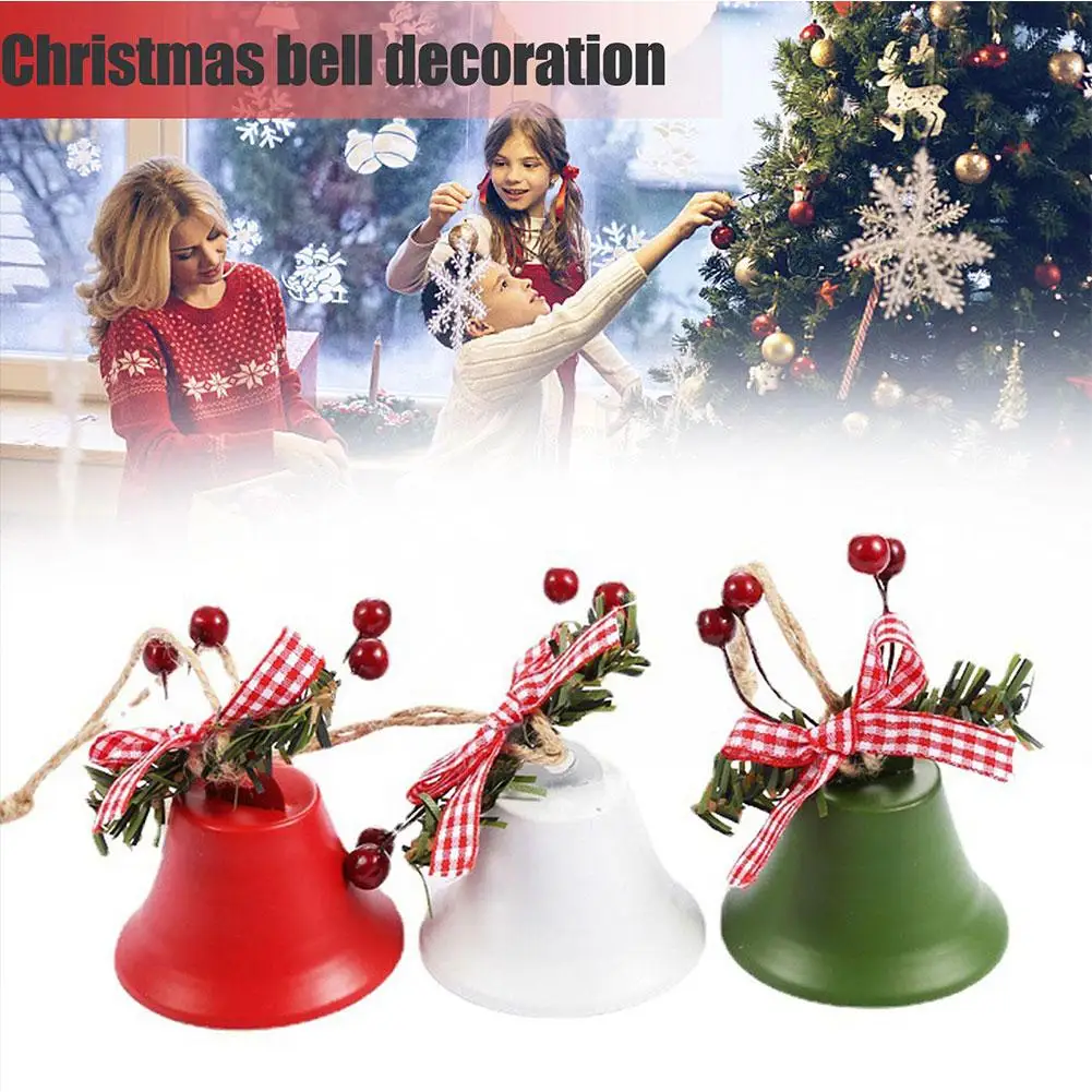 

1pc Mini Christmas Bell Christmas Tree Pendant Car Backpack Decoration Bell Atmosphere Pendant Christmas Home G9C5