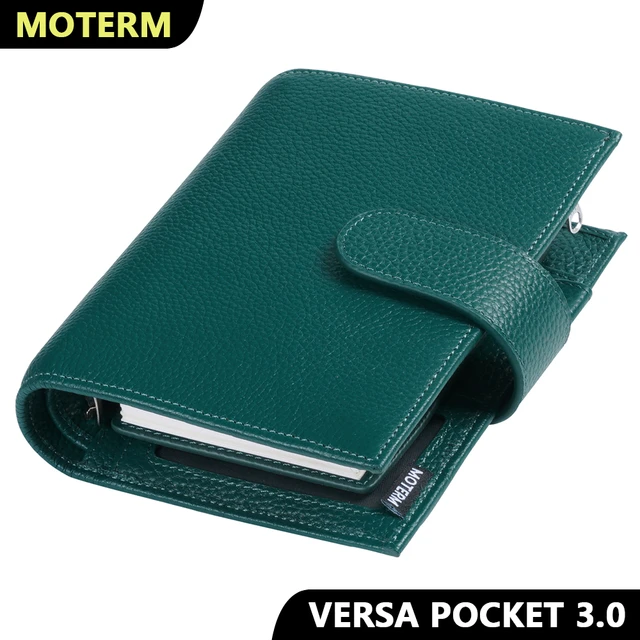 Moterm Pocket Versa 3.0 Organizer with 19 MM Rings Pebbled Style 