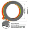 10pcs Silicone Jar Gaskets Replacement Airtight Rubber O Rings Leak-proof for Food Storage Sealing Lids Glass Can Mason Jars 3