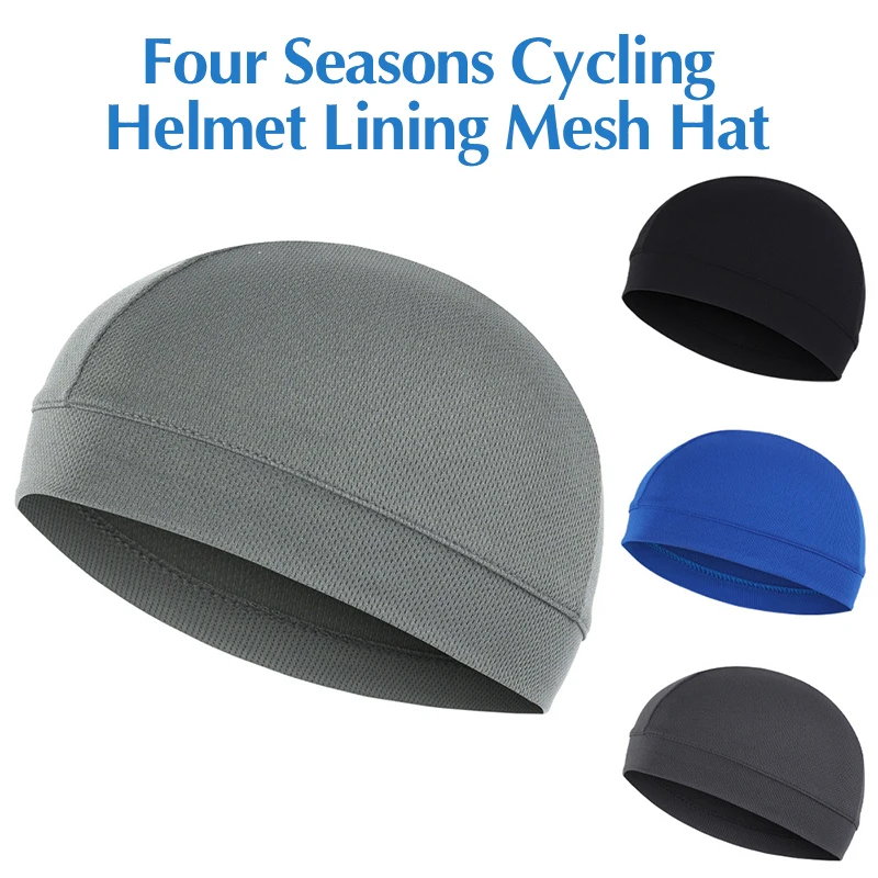 

New Style 1PC Cycling Cap Summer Windproof Sunscreen Sports Cap Outdoor Sports Breathable Head Cover Cap Bicycle