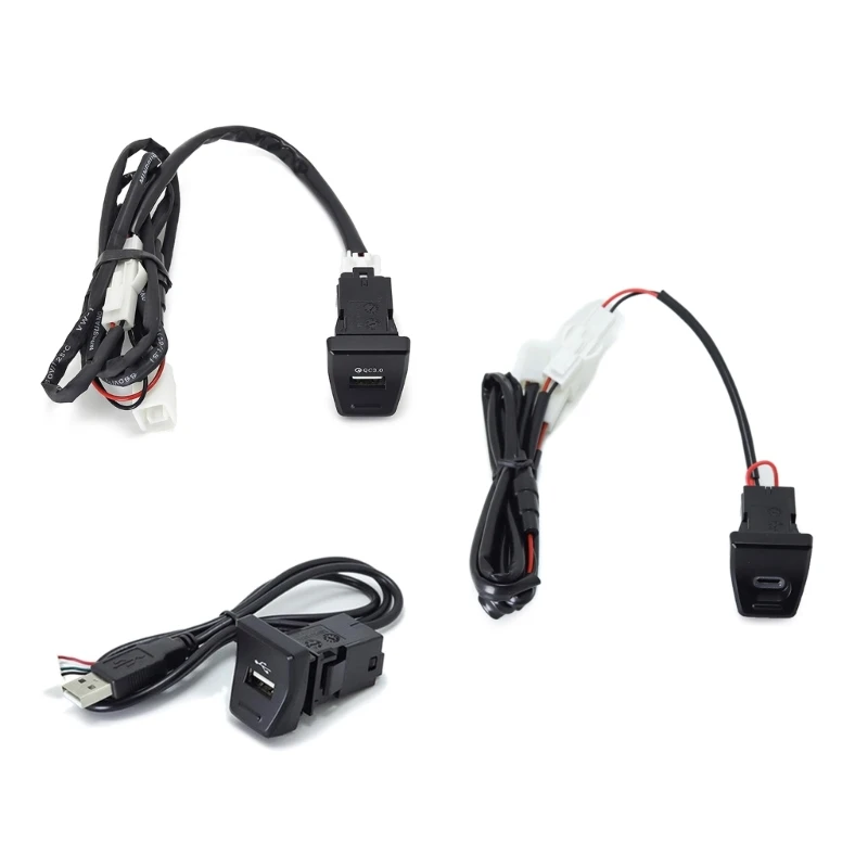 2023 Nuovo Connettore Pd/ Qc3.0/Usb Adattatore Per Caricabatteria Da Auto Caricabatteria Da Auto Veloce Caricabatteria Da Auto Ricarica Rapida Adatto 