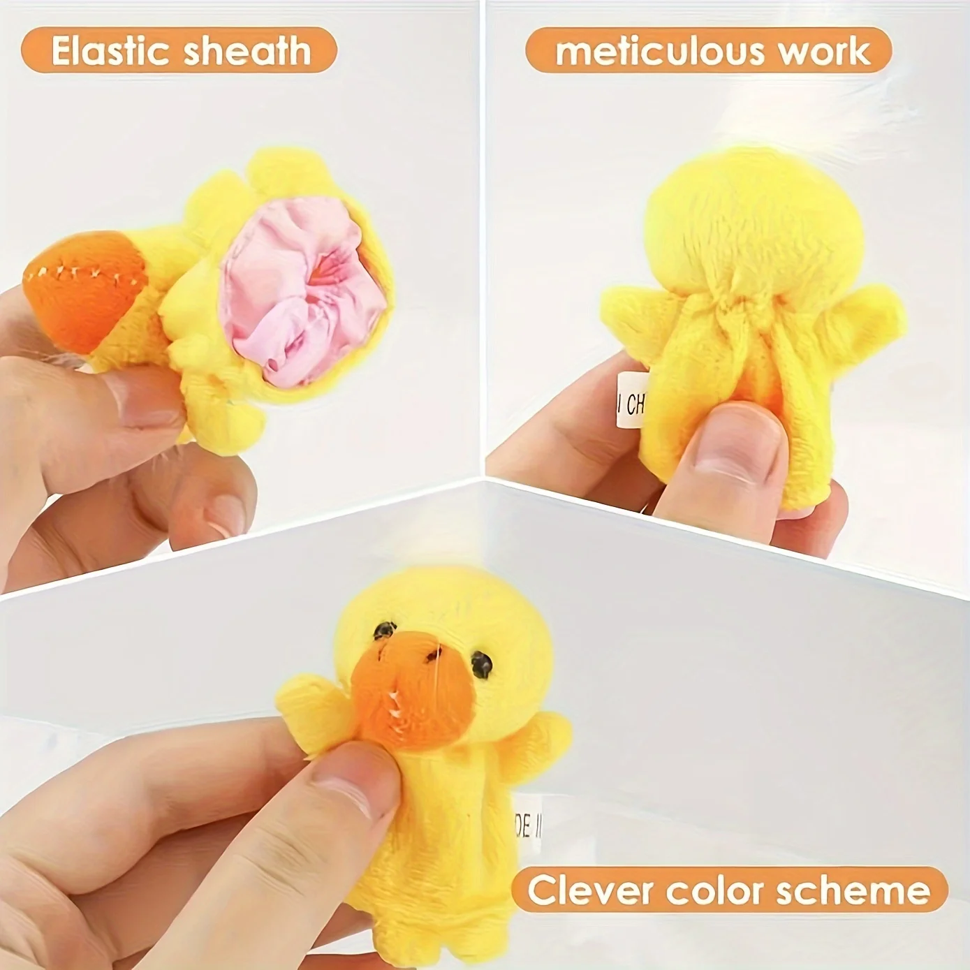 Finger Puppet 10pcs Mini Animal Finger Puppets Set Small Cartoon Animal Finger Toys Educational Family Time Story Time Toys