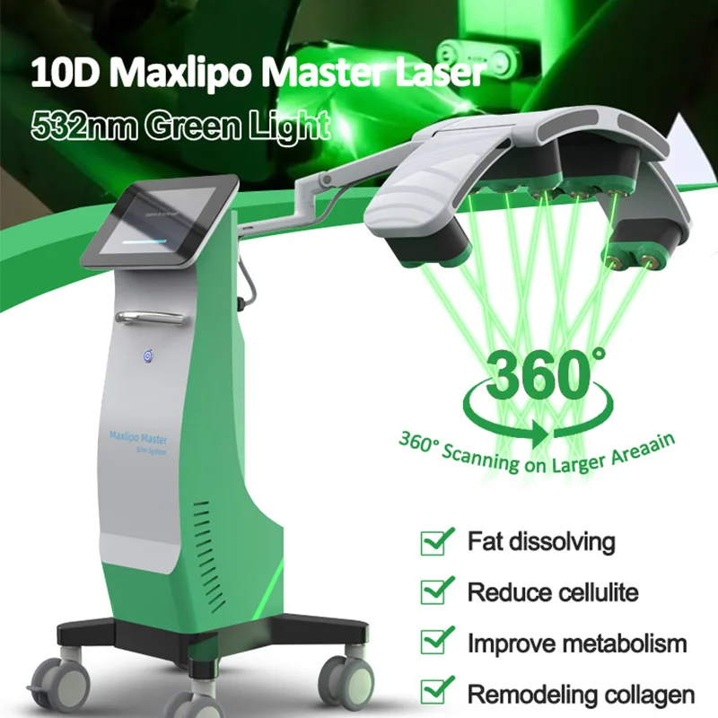 Рисунок 2 - 10D Maxlipo Master 532nm зеленая