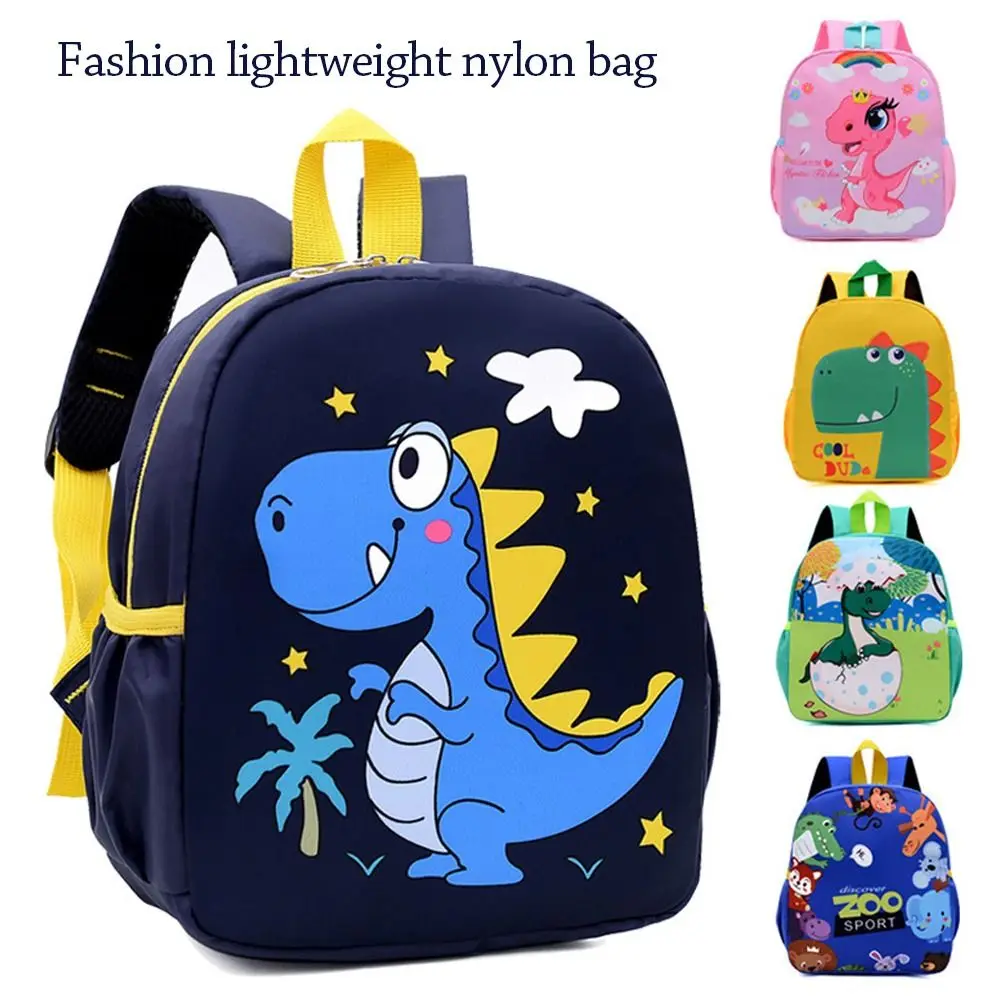 Kindergarten Shoulders Bag Cartoon Backpack Student Bag Handbags Dinosaur Bag 1