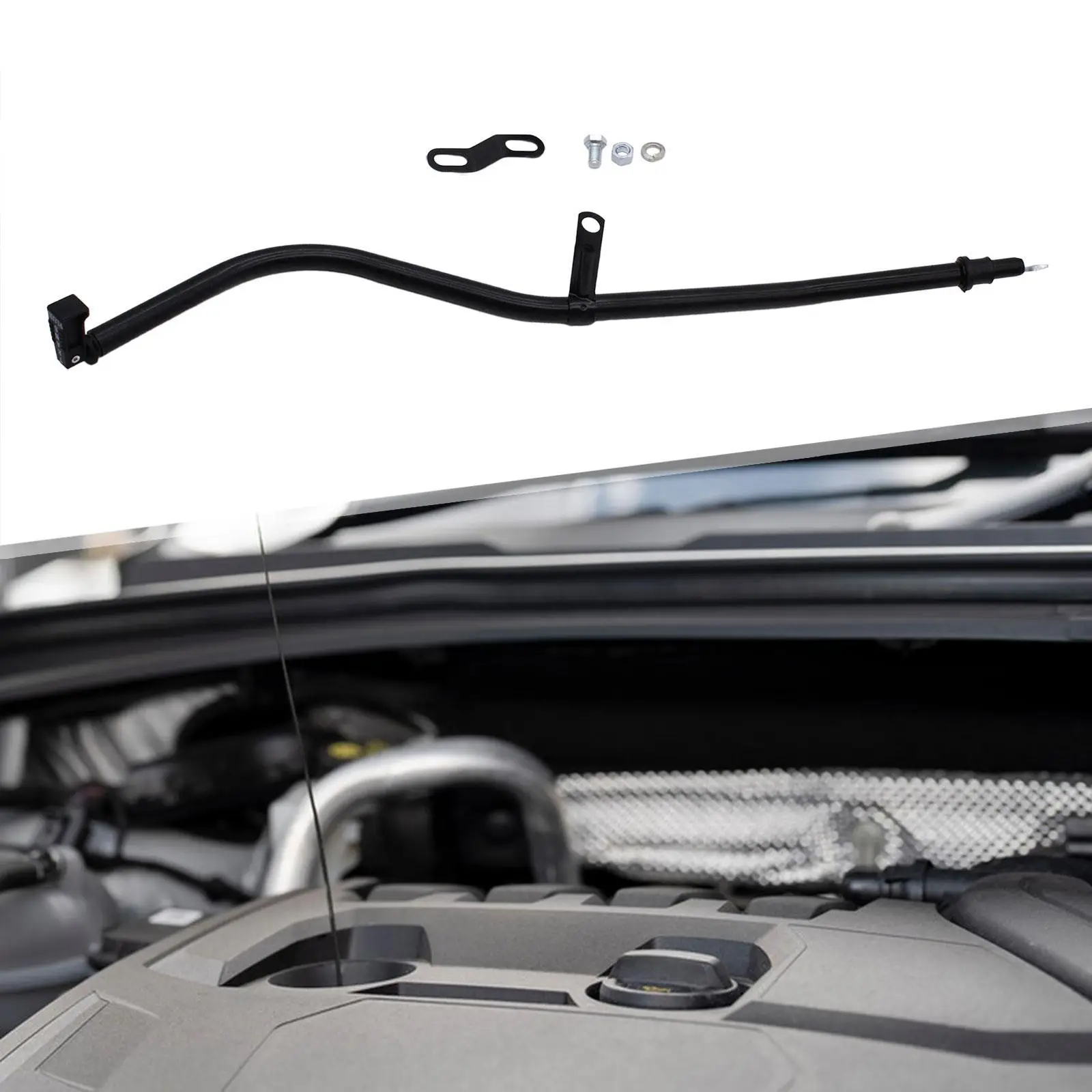 Engine Oil Dipstick 700R4 4L60E Steel Car Accessories Easy to Install Replace for Pontiac 1982-1995 Vehicles Transmissions