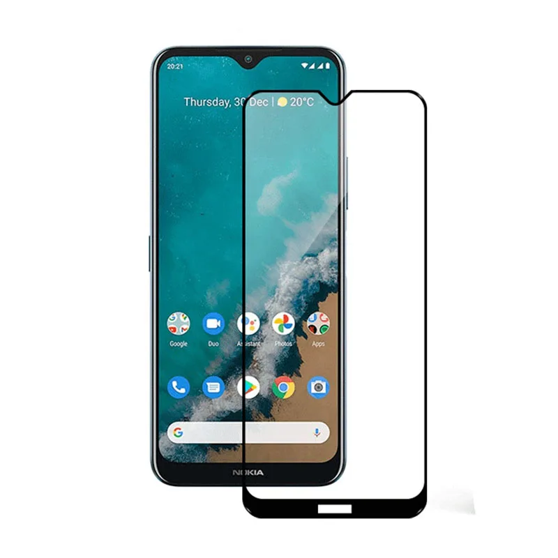 Universal 9H Tempered Glass Screen Protector with HD Black Edge Full Coverage