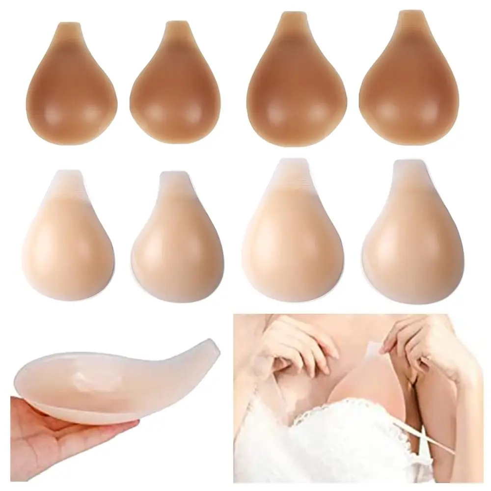 Silicone Breast Patch Silicone Nipple Cover Invisible Stick On Bra Sticky Bra Disposable Breast Patch Disposable Nipple Cover Breast Nipple Covers Silicone Adhesive Bra Silicone Stickers Breast Sticker Sexy Self Adhesive Bra Silicone For Women Cover Bra Pad Breast Lift Chest Stickers Strapless Breast Petals Nude