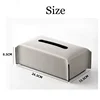 Leather Tissue Box Napkin Case Luxury Paper Cover Car Living Tissue Paper Holder Desktop Home Tabletop Decoration 4