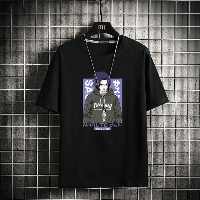 Short Sleeve T Shirt Men Naruto Short 