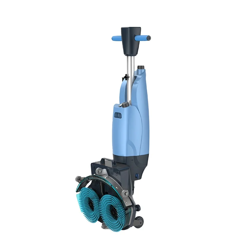 Electric Floor Scrubber Cleaner with 18” Power Mop Brushes Cordless 36V Battery Powered