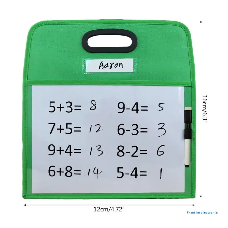 Transparent Write And Wipe Drawing Board Dry Erases Pockets Whiteboard Reusable Dry Erases Sleeve Write And Wipe DropShipping