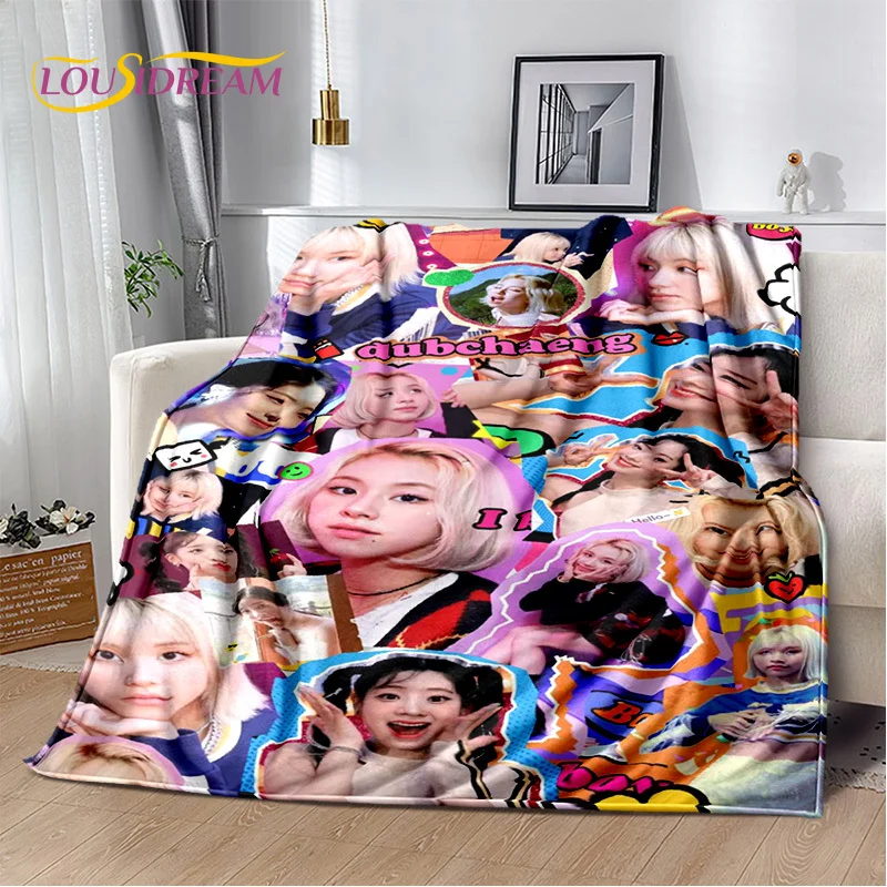 KPOP TWICE Korean Girl Group Momo Sana Mina Soft Plush Blanket