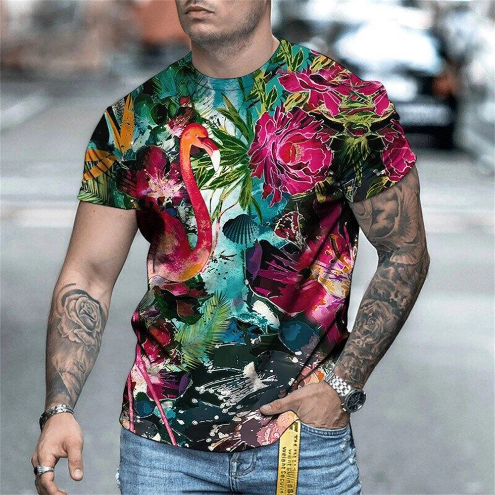 Sommer Neue Ethnische Stil Original männer T Shirts Mode Unisex Casual Gedruckt T Persönlichkeit Übergroßen Oansatz Kurzarm Tops – Detail 14