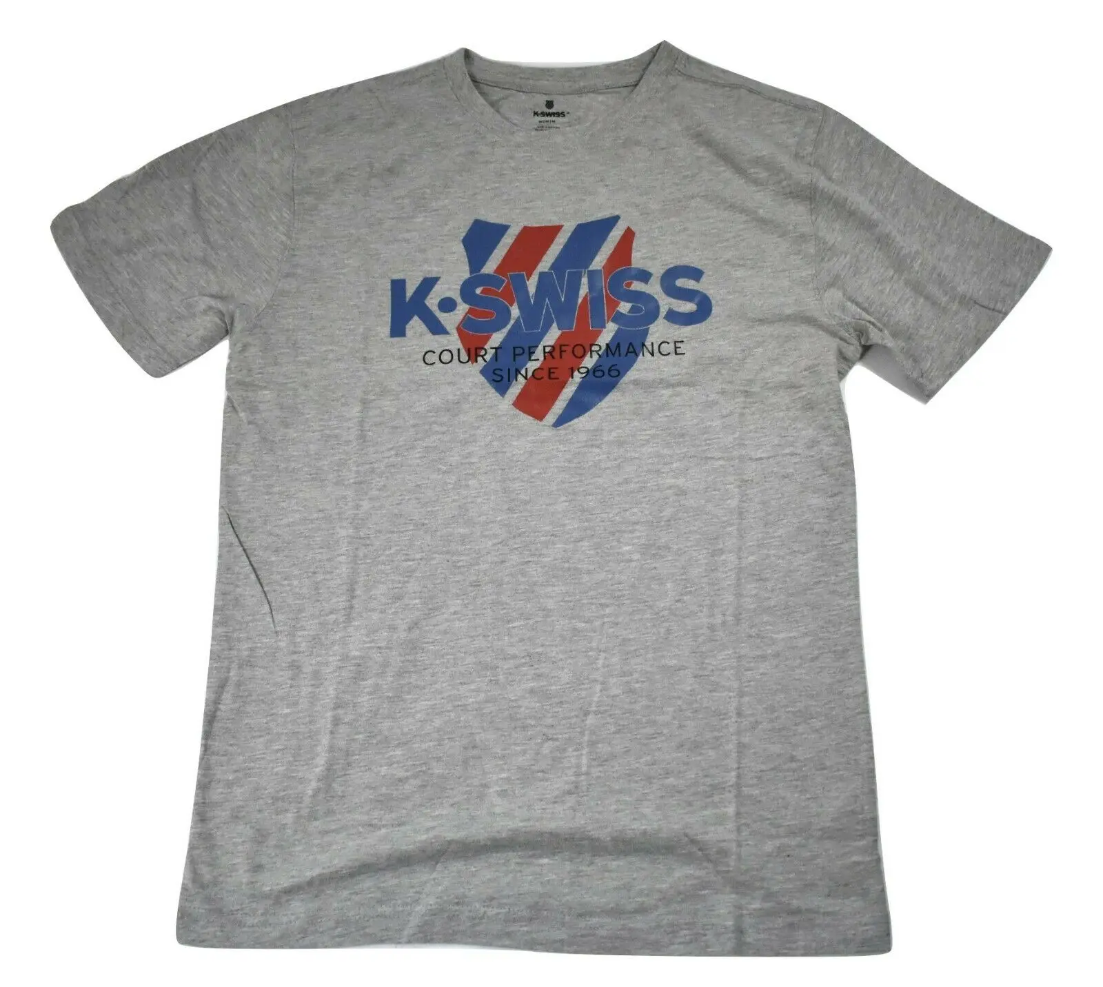 K Swiss Mens Court Performance Dal 1966 Camicia New S M L