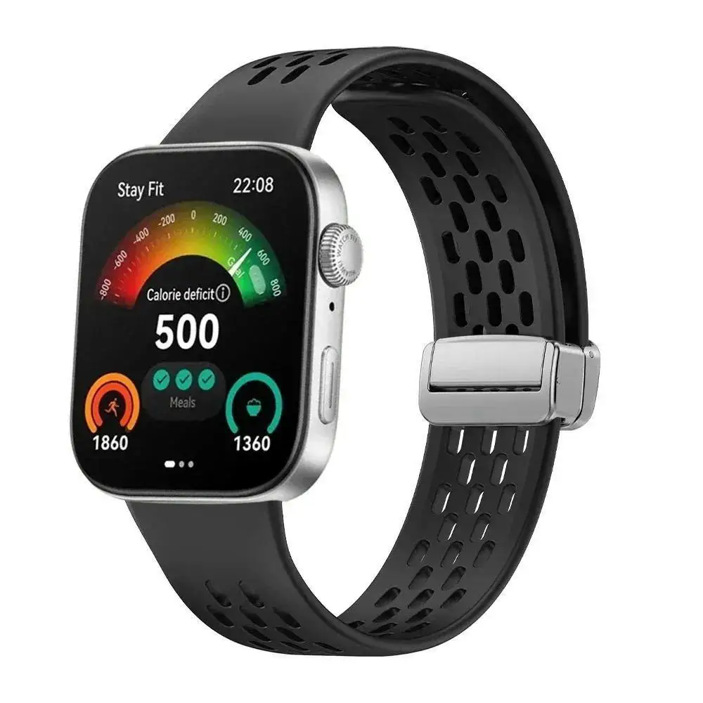 Sport Strap Soft Silicone Band with Magnetic Buckle