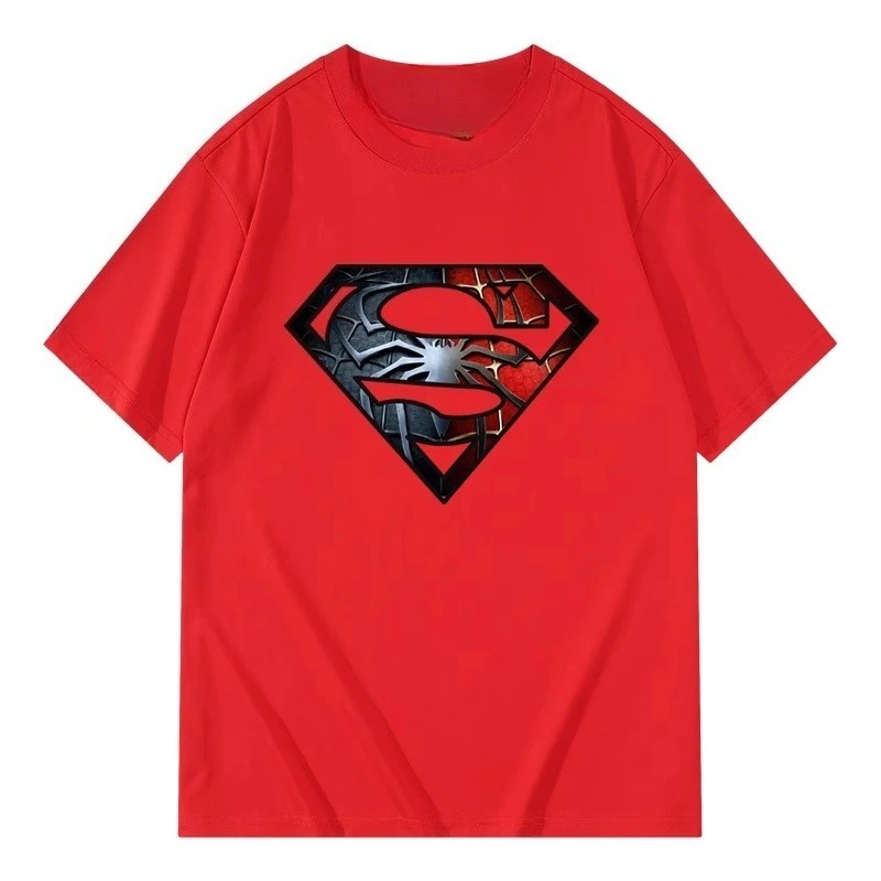 تي شيرت سوبرمان قطني بأكمام قصيرة للرجال من Marvel...