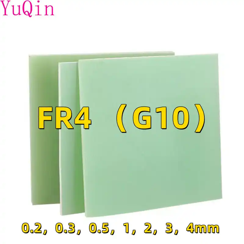 FR4 Glasfaserplatte 3mm 330x330mm - Wassergrüne Epoxidplatte Für 3D-Druck & Elektronik