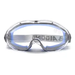 Industrial Grade Anti - Fog Safety Goggles with Clear Lens (Blue)