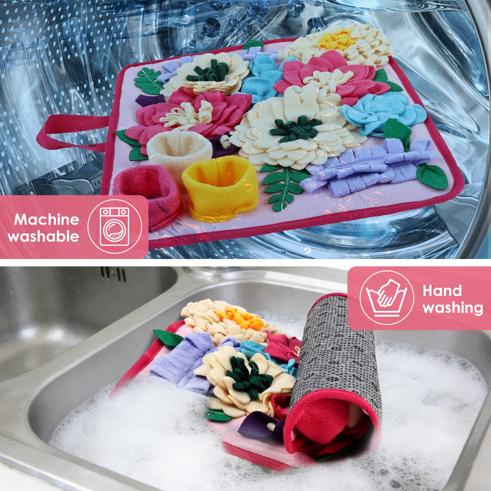 Soft Snuffle Slow Feeding Mat 5