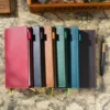 Weekly Journals Notebook, Genuine Leather Weeks Diary with 88 Sheets Inserts, Simple Office Stationery, Soft Organizer Book 6