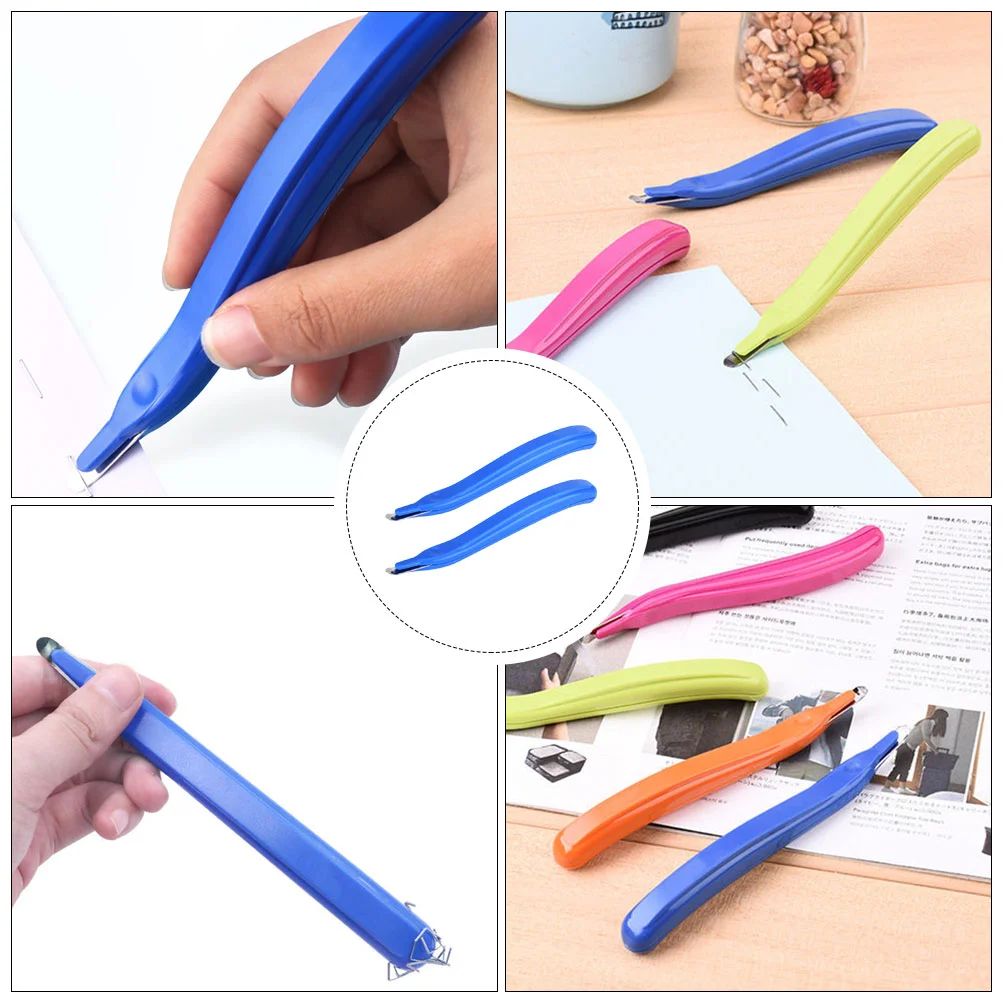 스테이플 제거 도구 스테이플러 풀러, 사무용품 리무버, 마그네틱 학교, 간단한 에너지 절약, 2 개