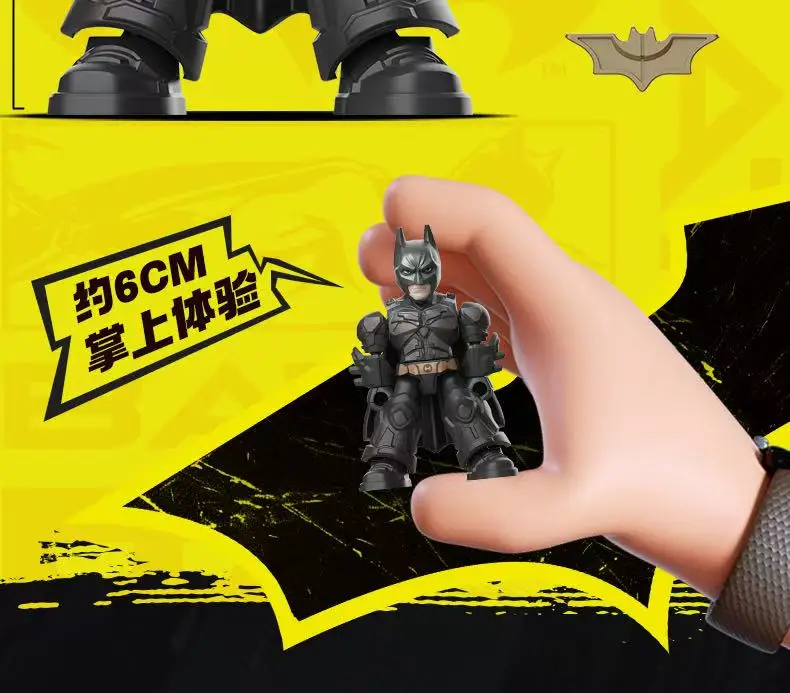 Batman figure display on desk