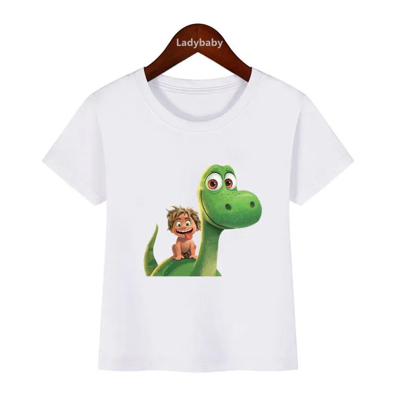 Disney Kids T-Shirt The Good Dinosaur Arlo Spot Print Funny Girls Clothes Baby Boys Cartoon T Shirt Abbigliamento Per Bambini, Hkp5807