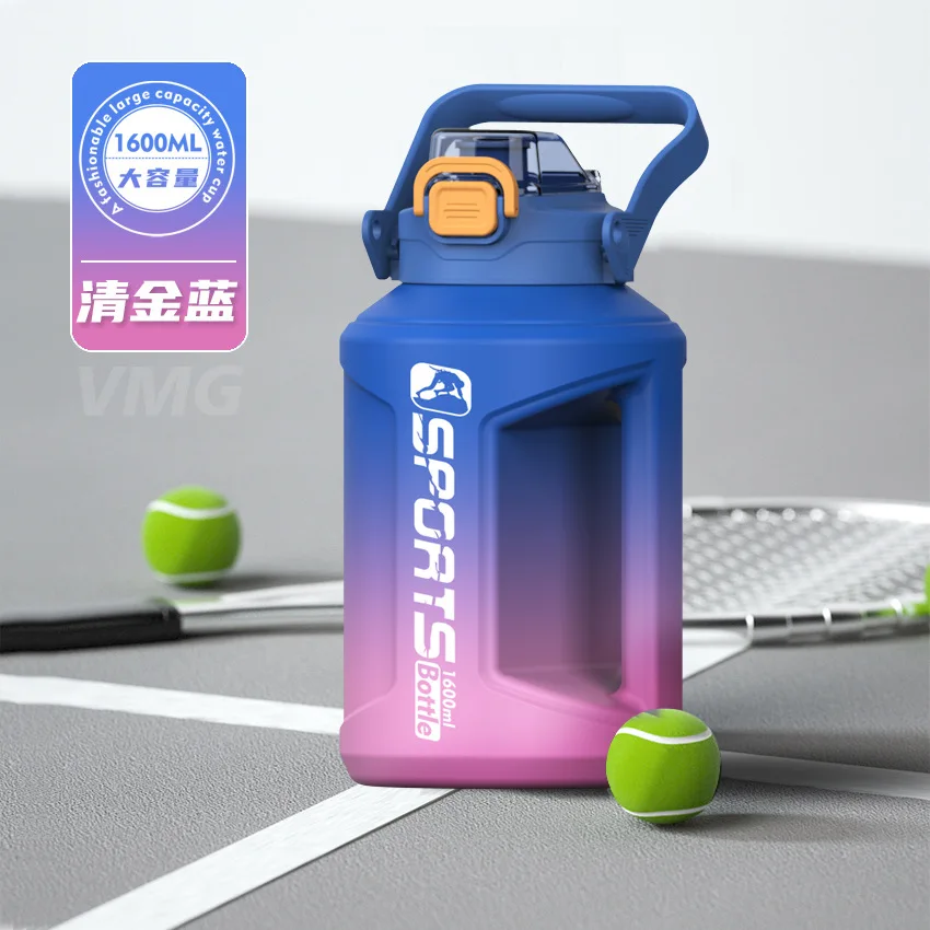 2400ml Outdoor Sports Large Water Cup Gym Portable Ton Barrel Fitness  Drinkware Kettle Transparent Water Bottles Free Shipping - AliExpress