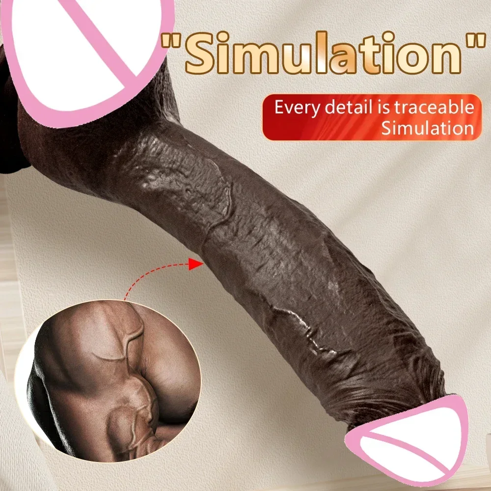 Sex Toys Big Long Dildo Vagina Masturbator Realistic Dick Strapon Penis Soft Suction Cup Anal For Woman G-spot Stimulation