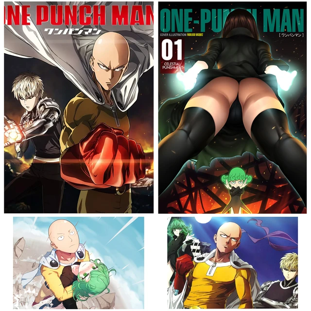 One Punch Man Anime Poster Season 1 Official Art