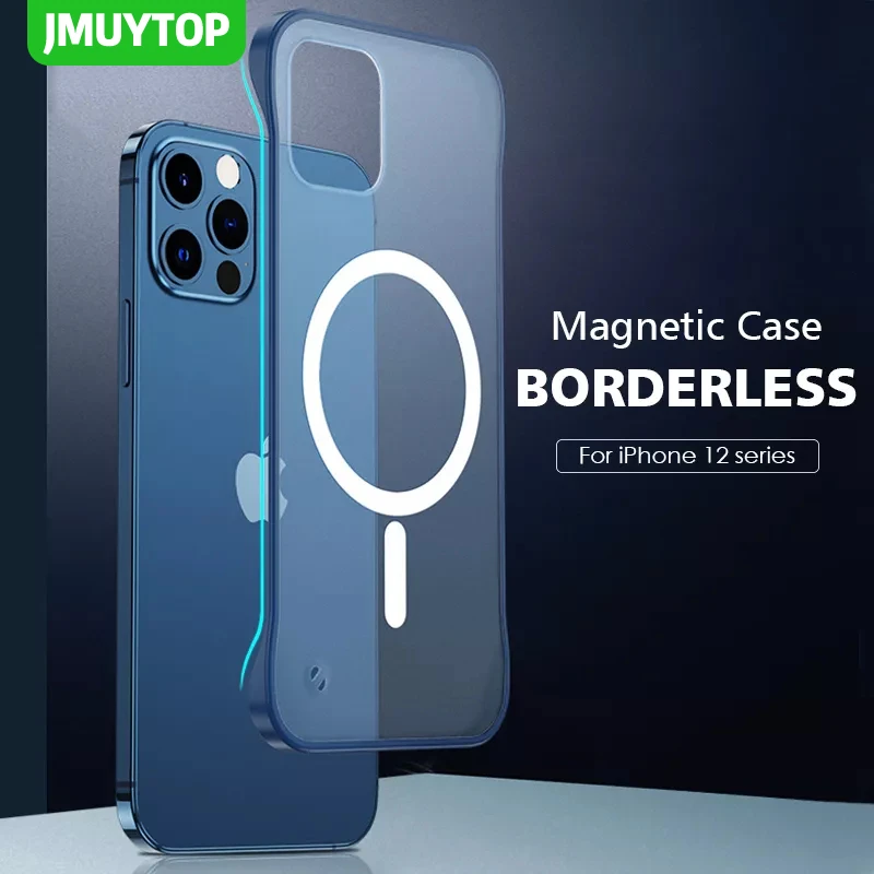 iphone 13 pro case clear Magnetic Wireless Charging Case For iphone 13 12 Pro Max Ultra thin No Bumper Design with No Fingerprint Matte Back Cover 12mini iphone 13 pro case clear