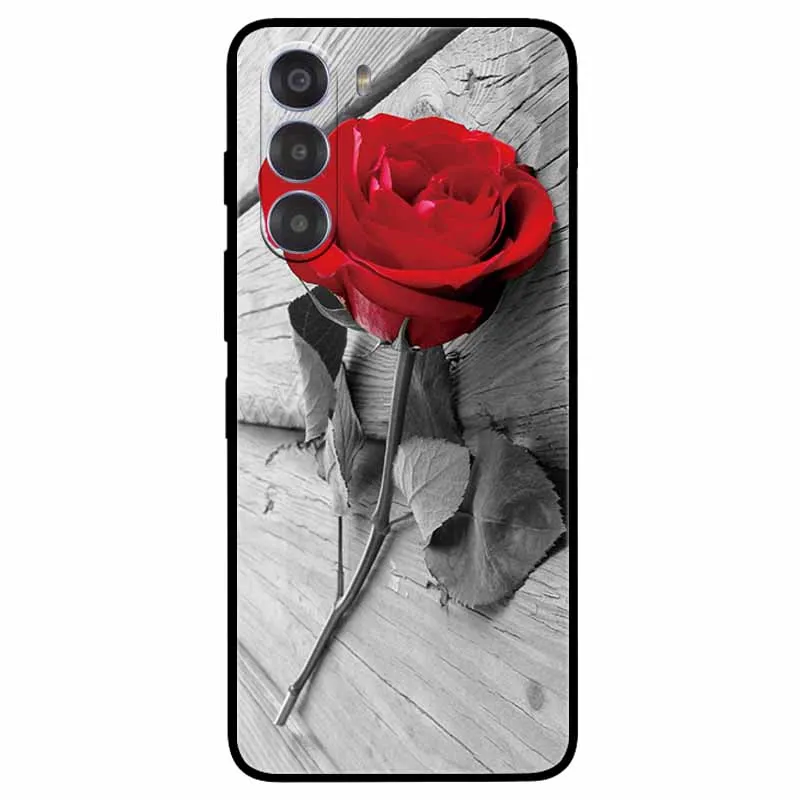 Cute Cartoon Soft TPU Silicone Phone Case - Painted Cat Design