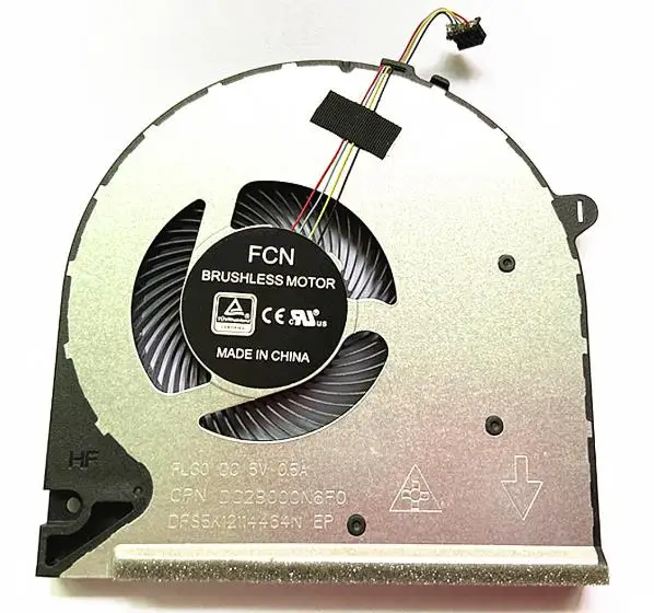 Ventilador de Refrigeração Cpu Original para hp Radiador Portátil hp 15-du dw 15s-du0002tx Dc28000n6f0 Dfs5k12114464n L52034001 Novo - Imagem 2