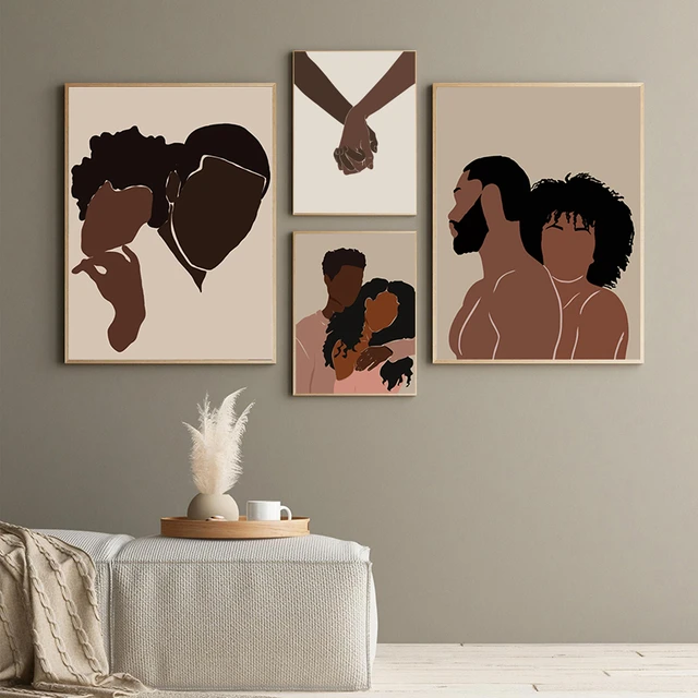 African American Love Paintings