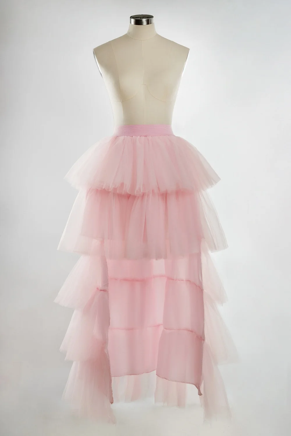 Gonna In Tulle Asimmetrica Multistrato Per Donna – Vita Elastica, Perfetta Per Carnevale, Balletto E Feste Anni '50