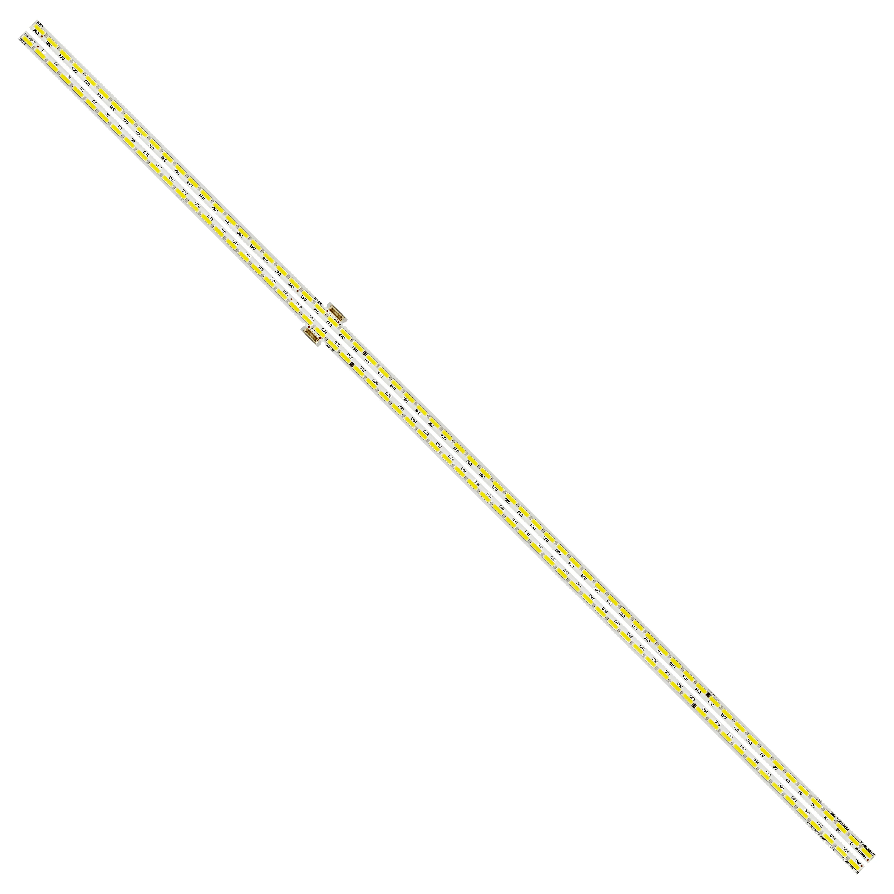 Led Strip Lâmpada para Philips 66 49pus7101 49pus7181 lk 10024664-a0 11800820-a0 Cl490066-v1-r l 11800819-a0 Tpt490u2-eqlsha.g Novo
